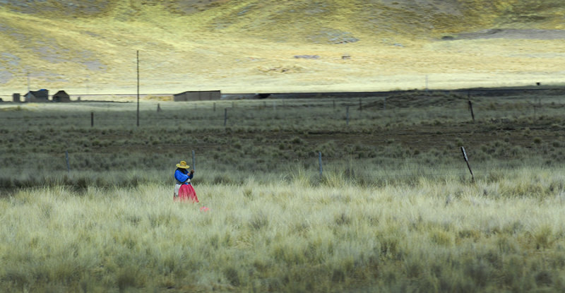 between La Raya and PucaraLa Raya