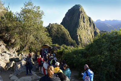 enter the Huayna Picchu