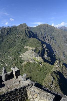view from Huayna Picchu