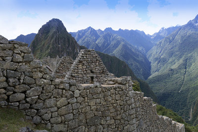 Every views around Machu Picchu are beautiful.