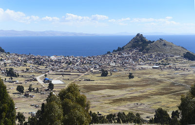 Copacabana city.Bolivia