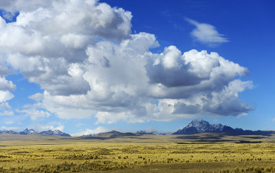 landscape near La paz.Bolivia