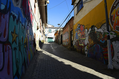 Jimenez street.La Paz