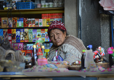 Bolivia Witches market .La Paz