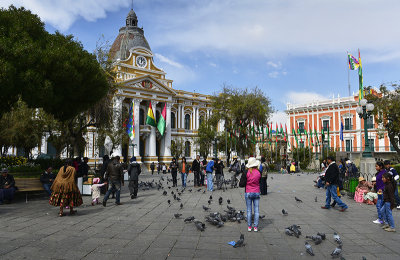 Plaza Murillo.La Paz.Bolivia