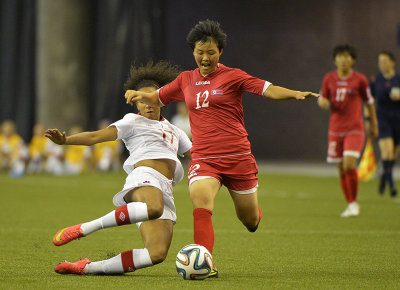 CANADA vs NORTH KOREA  SCORE 1:0