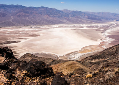Dantes View of the valley at 5475 feet in Death Valley National Park