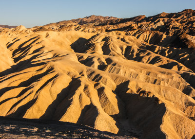 Sunset at Zabriskie Point in Death Valley National Park