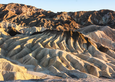 Sunset at Zabriskie Point in Death Valley National Park