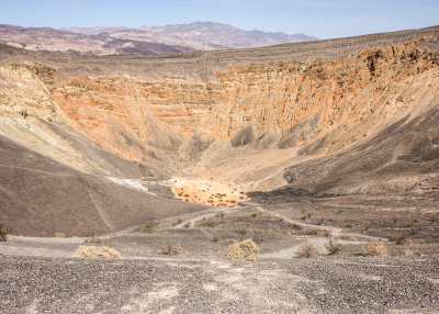 Ubehebe Volcanic Crater on the north side of Death Valley National Park