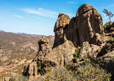 Teapot Dome formation in Pinnacles National Park