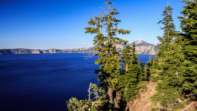 Sunset in Crater Lake National Park