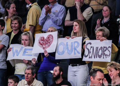 GT Fans show their support on Senior Day