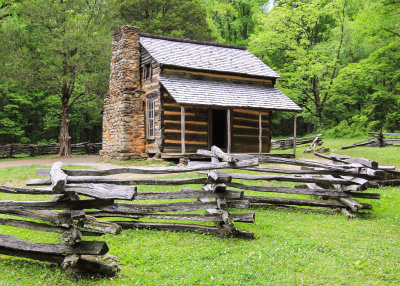 John Oliver Cabin, Cades Cove in Great Smoky Mountains National Park