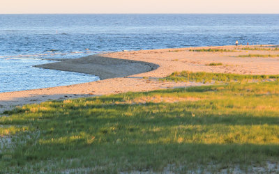 Sunset along the east coast of Cape Cod