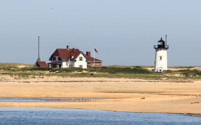 Race Point Light near Provincetown on the northernmost point of Cape Cod