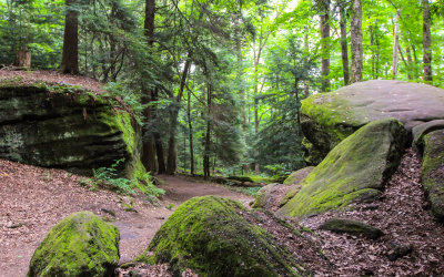 Ritchie Ledges in Cuyahoga Valley National Park