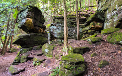 Ritchie Ledges in Cuyahoga Valley National Park