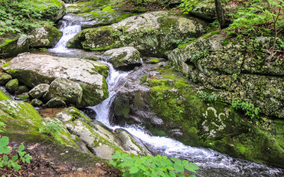 The Rose River winding through Shenandoah National Park