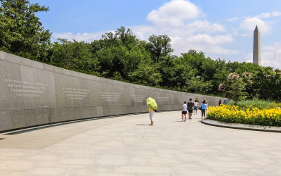 The Martin Luther King, Jr Memorial in Washington DC