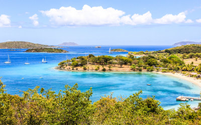 Caneel Bay in Virgin Islands National Park