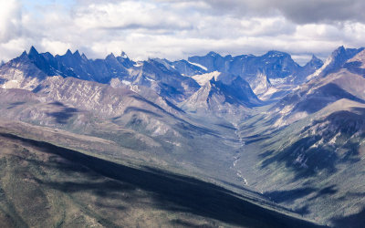 The Arrigetch Peaks area in Gates of the Arctic National Park