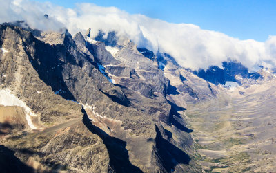 Shot Tower and Battleship in the Arrigetch Peaks area in Gates of the Arctic National Park