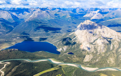 The Brooks Range in Gates of the Arctic National Park