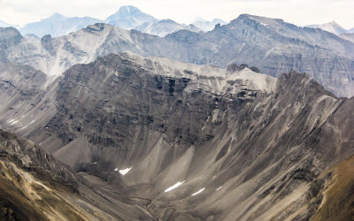 Steep cliffs in Gates of the Arctic National Park