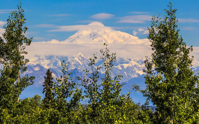 Mount McKinley from Talkeetna Alaska