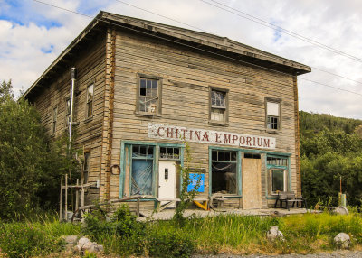 The Chitina Emporium in Chitina near Wrangell-St. Elias National Park