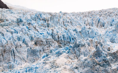 A close up of Holgate Glacier in Kenai Fjords National Park