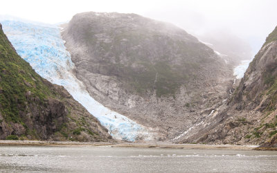Two unnamed glaciers near Holgate Glacier in Kenai Fjords National Park