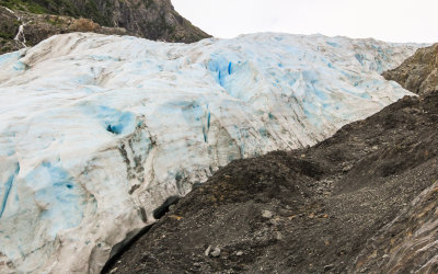 Exit Glacier in Kenai Fjords National Park