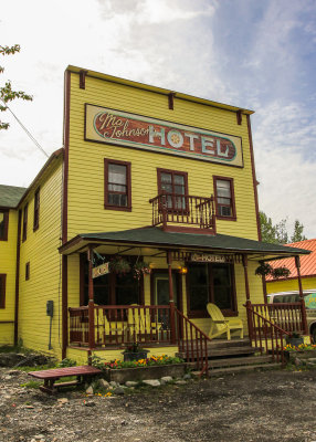 Ma Johnsons Hotel in McCarthy, Wrangell-St Elias National Park