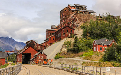 Concentration Mill in Kennecott, Wrangell-St Elias National Park