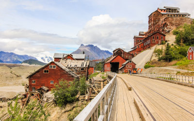 Leaching Plant and Concentration Mill in Kennecott, Wrangell-St Elias National Park
