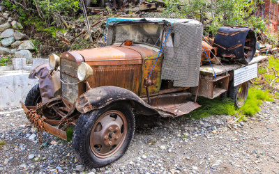 Miners truck Rigor-Mortis in Kennecott, Wrangell-St Elias National Park