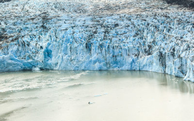 Shamrock Glacier and Shamrock Lake