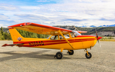 Wrangell Mountain Air plane for my trip into Wrangell-St. Elias National Park