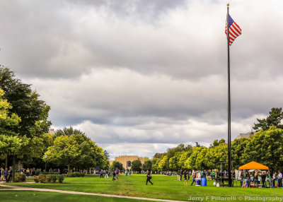 Knute Rockne Memorial Building on the campus of the University of Notre Dame