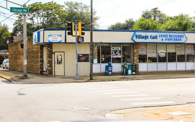 Corner of E. 142ns St. and Chicago Rd. in downtown Dolton