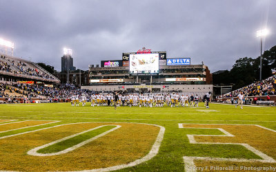 Yellow Jackets team leaves Grant Field after the game