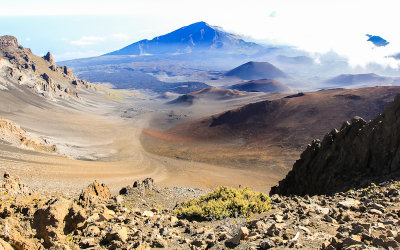 Crater as viewed from the Keoneheehee (Sliding Sands) Trail in Haleakala National Park