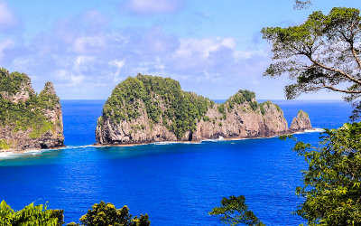 Pola Island and the Vaiava Strait Natural Landmark in the National Park of American Samoa 