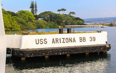 USS Arizona Mooring in Pearl Harbor