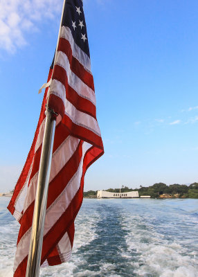USS Arizona Memorial in Pearl Harbor