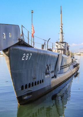 USS Bowfin docked in Pearl Harbor