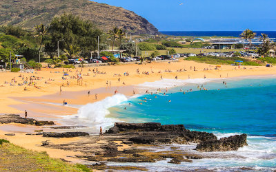 Sandy Beach on Oahu