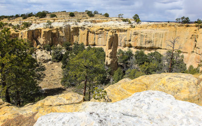 The box canyon in El Morro National Monument